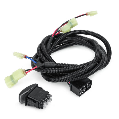 Differential Override I-4WD to 4X4 Switch Wiring Harness Bypass Kit For Honda