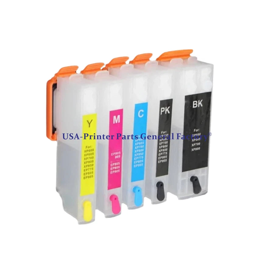 33XL Refillable ARC Ink Cartridges Fits For XP830 XP7100 XP900 Pack of 5