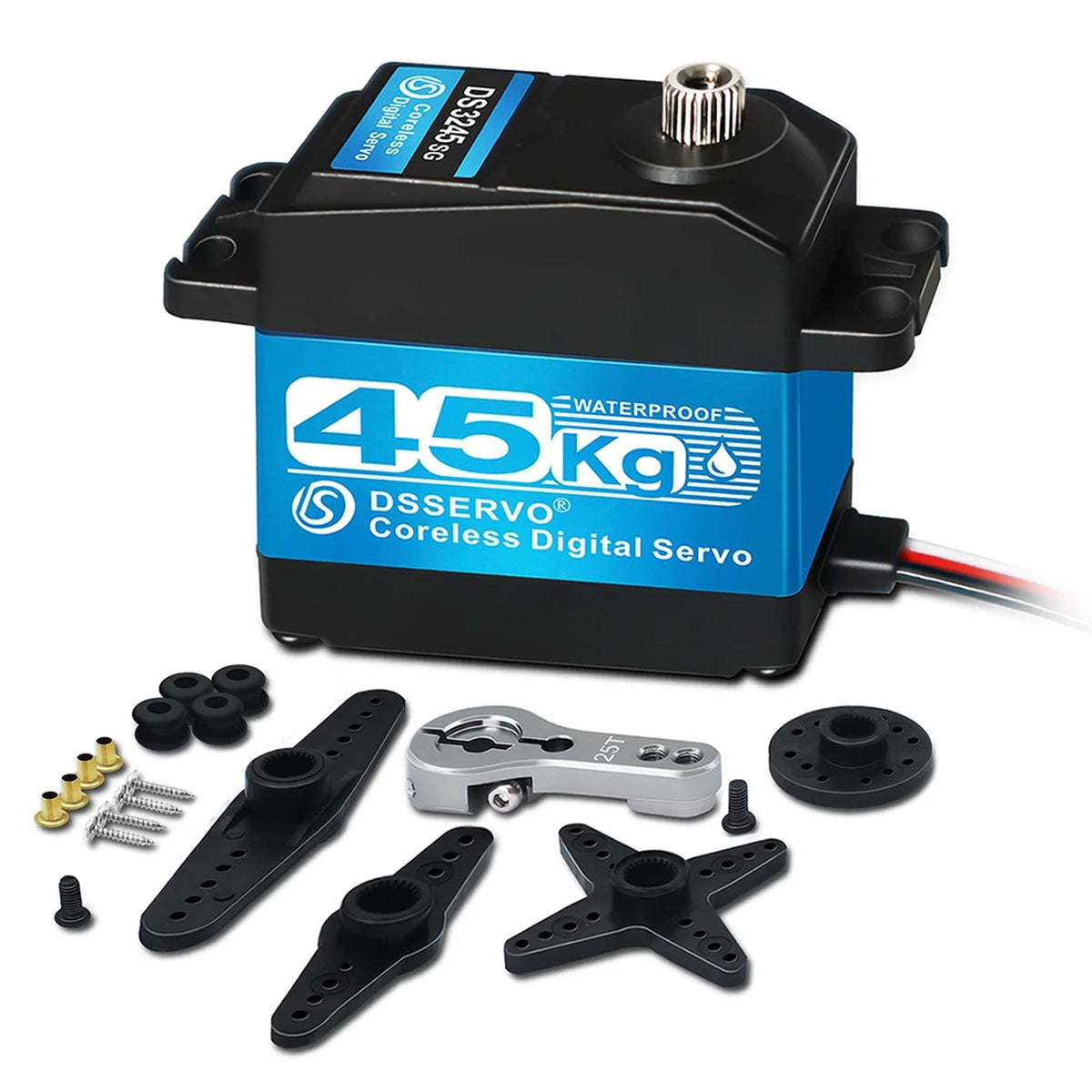 ANNIMOS 45KG High Torque Servo 8.4V Coreless RC Steering 45KG-270°