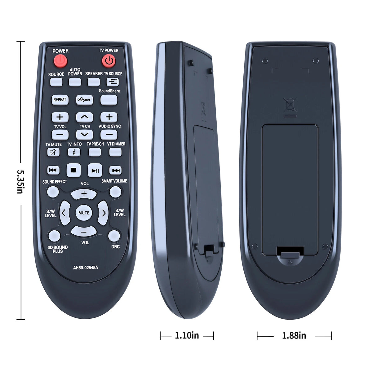AH59-02545A Remote Control For Samsung Soundbar HW-F450 HW-F750 HW-F751
