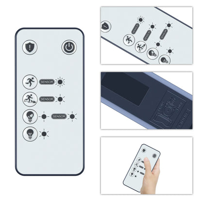 Remote Control For Ensenior 5 Motion Sensor Modes Solar Security Light