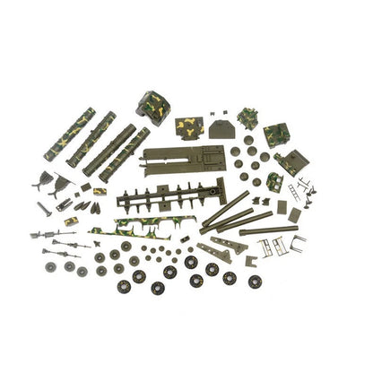 Russian S-300 Missile Launcher Vehicle 4D Unassembled Military Scene DIY 1/72