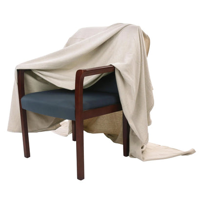 EZ Drop Painter's Large Canvas Fabric Cloth for 20 ft. x 20 ft., Natural