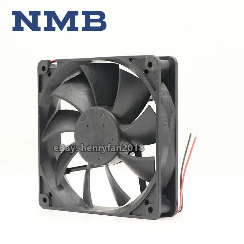 NMB-MAT 4710KL-05W-B50 DC 24V 0.38A 120*120*25mm 2-wire Inverter Cooling Fan