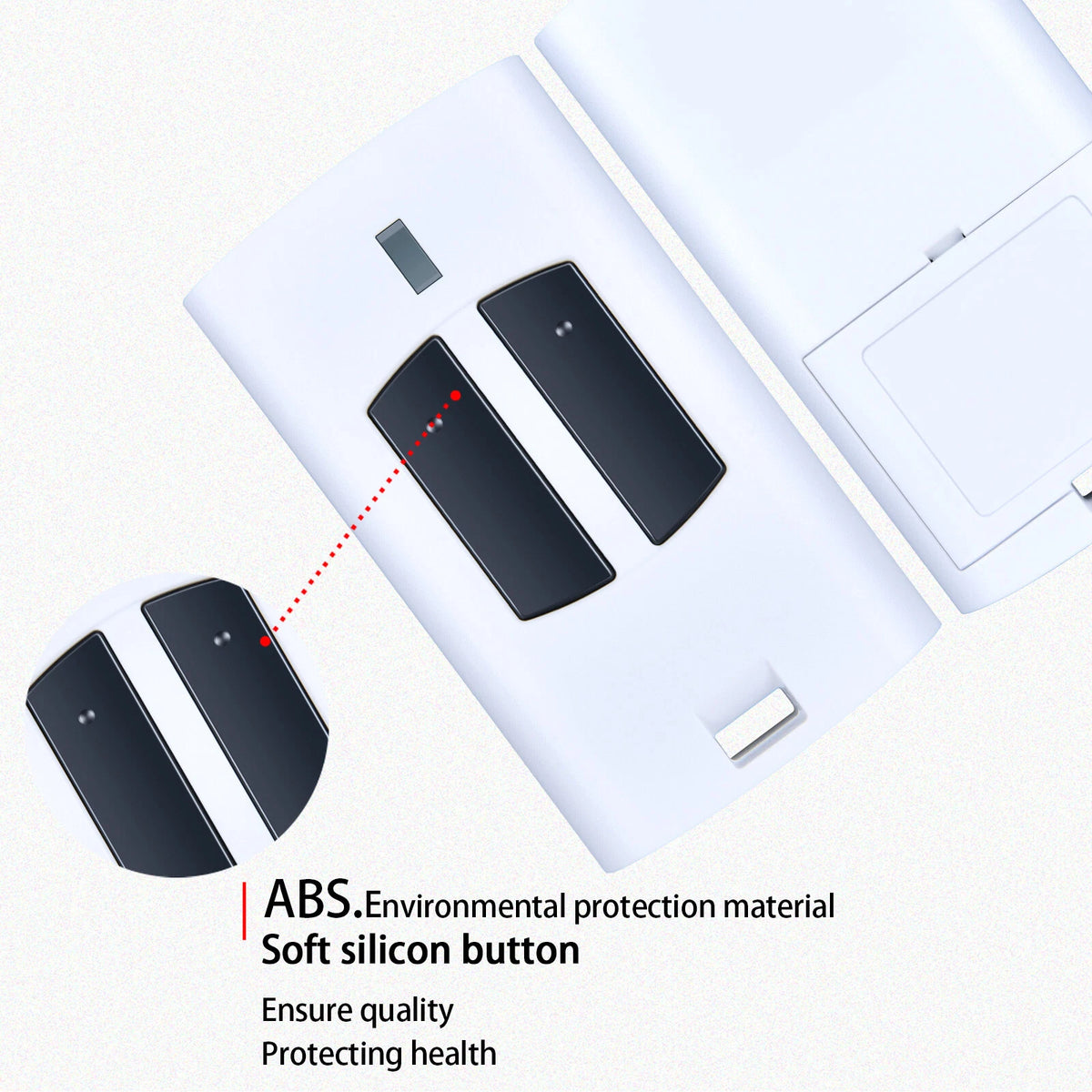 For Beninca TO GO 2WP Replacement Remote Control 433.92 MHz