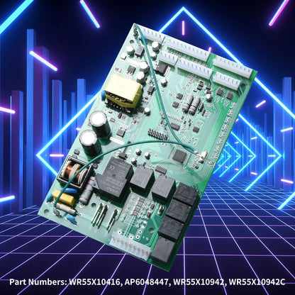 Refrigerator Main Control Board for GE WR55X10416 AP6048447 WR55X10942 Fix PCB