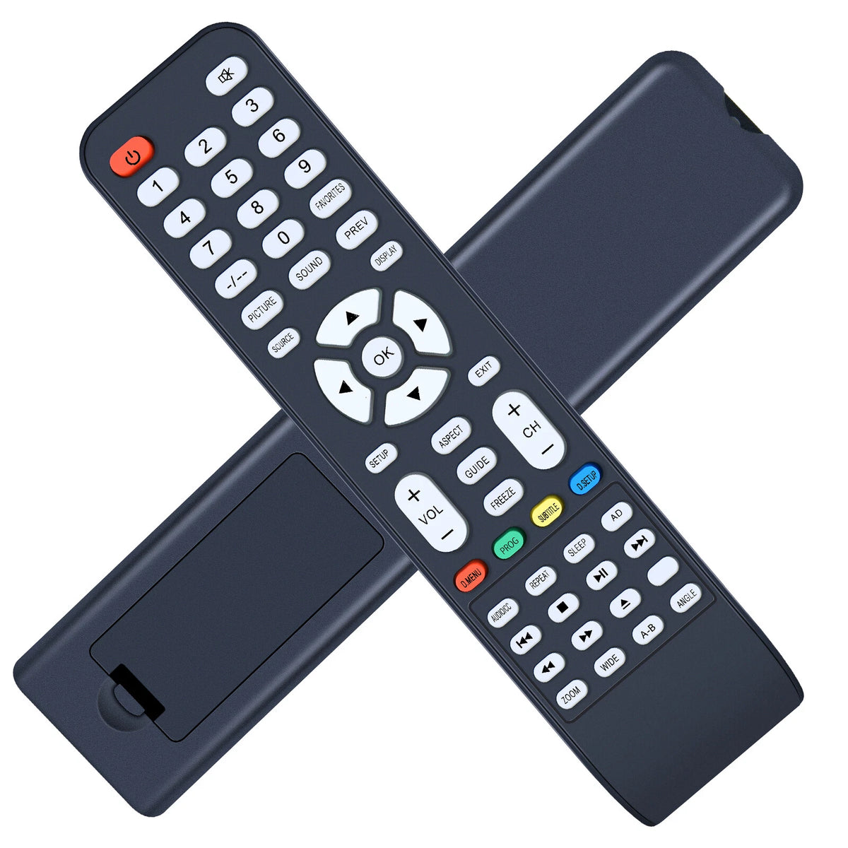 Replacement Remote Control For GPX TE3219B TDE3274WP TE3274RP TDE3254BU