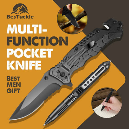 Gifts for Men Him Dad, Survival Kit and Equipment 25 Pcs, 97.18 cubic"