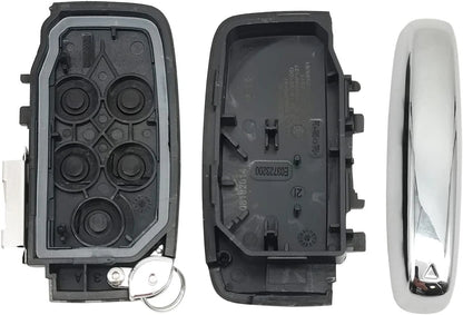 Replacement Key Fob Cover Case fits for Range Rover Evouge Discovery Black