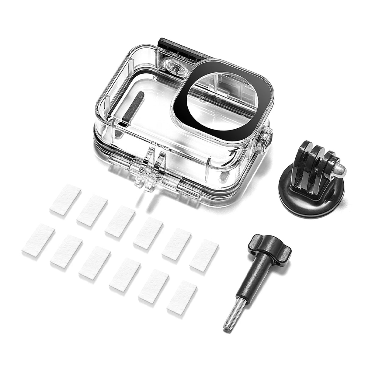 Waterproof Case for DJI Osmo Action 6 with Optical Lens Cover Anti Fog Inserts