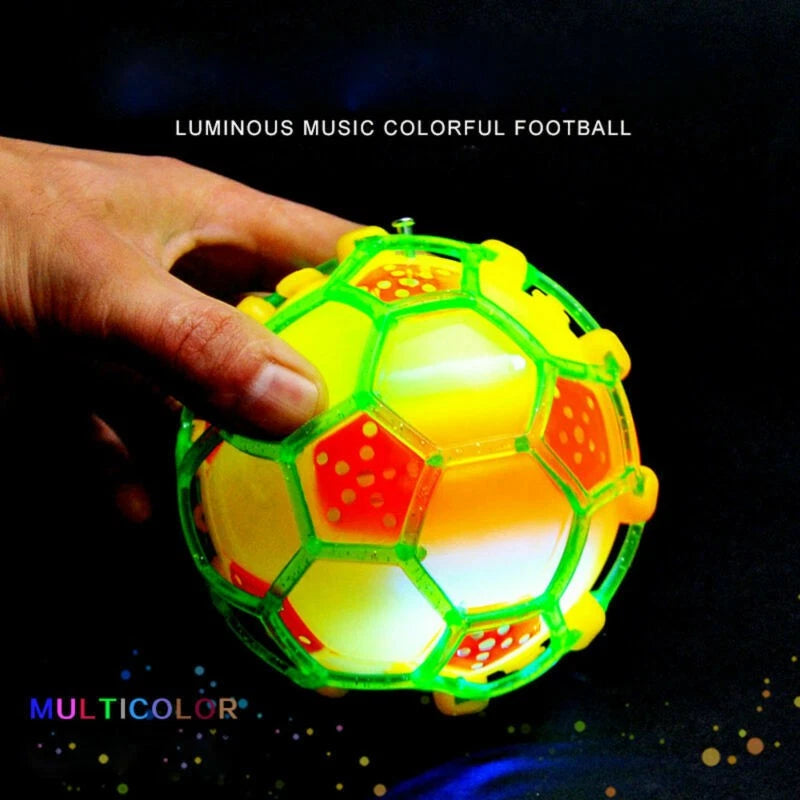 Light-Up Toddler Electric Flash Light Ball Creative Kid Football Toy Kids F