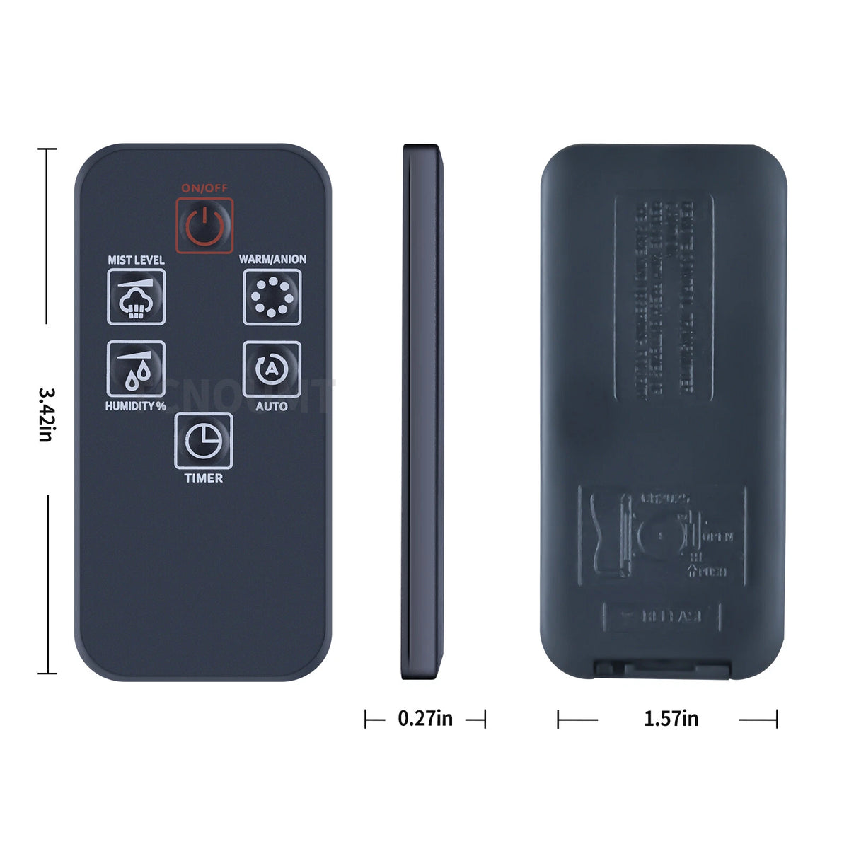 Remote Control For HuPro Pro-777 Ultrasonic Warm and Cool Mist Humidifier