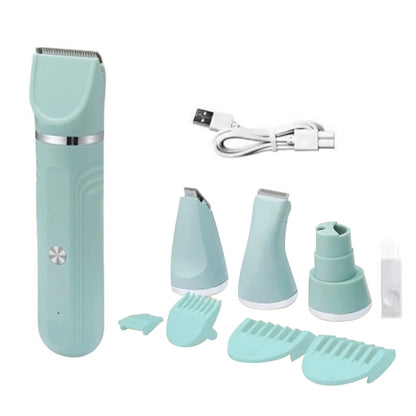 4 in 1 Multi-Functional Electric Pet Cat/Dog Grooming Clippers Hair Trimmer M
