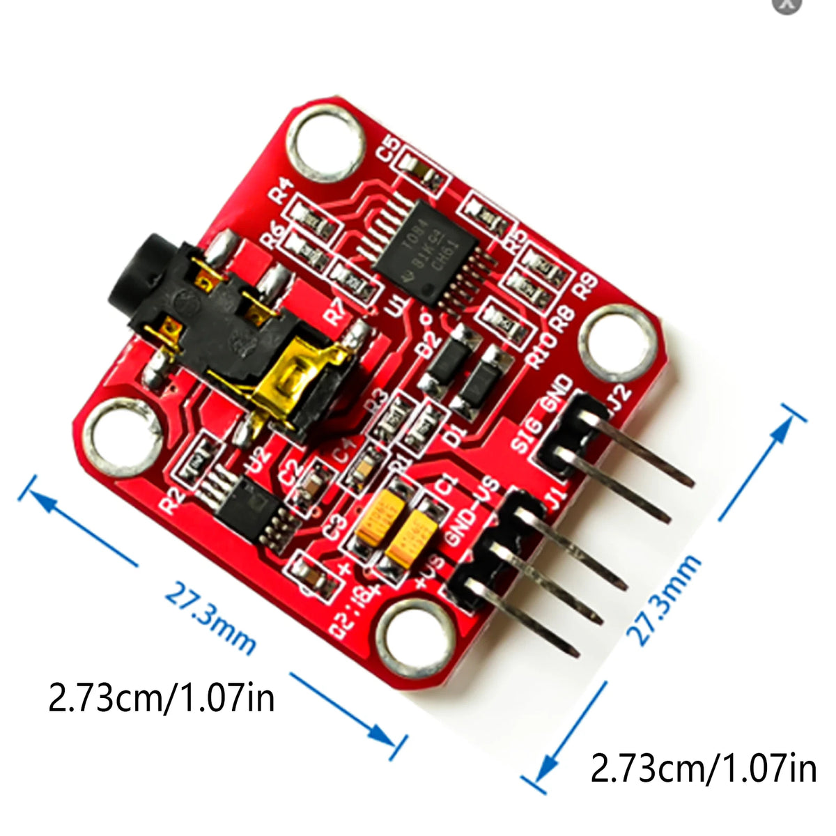 Portable Muscle Activity Detector Medical Research EMG Sensor Measuring Module M