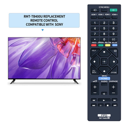 RMT-TB400U Remote Control For Sony FW-49BZ35F FW-55BZ35F FW-75BZ35F