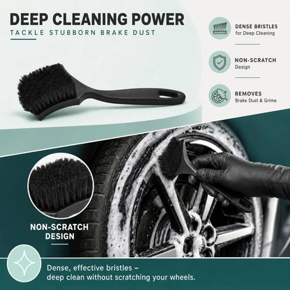 Yungeln 11 PCS Car Wheel Brush kit,Wheel Cleaner Set with and...
