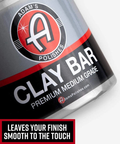 Adam's Polishes Medium Grade Clay Bar Detailing Kit 1 Count (Pack of 1)