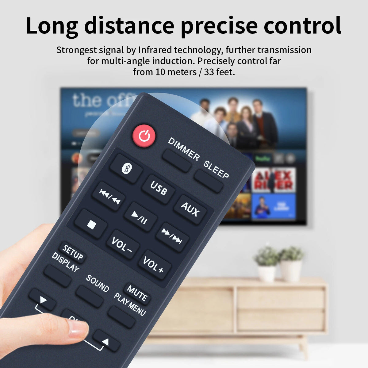 N2QAYB001000 Remote Control For Panasonic Audio System SCCMAX5 SC-CMAX5