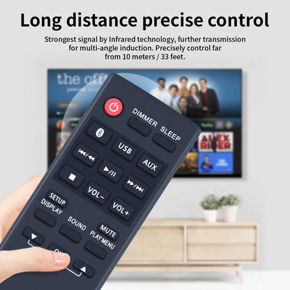 N2QAYB001000 Remote Control For Panasonic Audio System SCCMAX5 SC-CMAX5