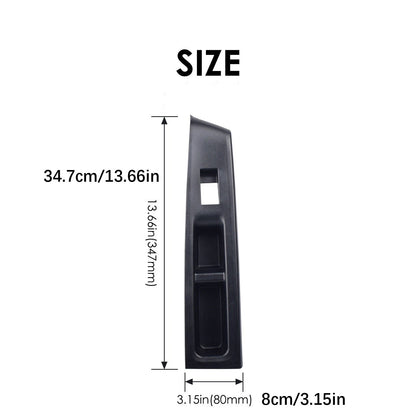 2Pcs/Set Front Armrest Upper Panel Door Glass Lift Switch Cover For Toyota Vitz
