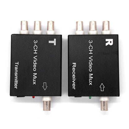 3CH Analog Camera Receiver&Transmitter Video Multiplexer Home Camera Accessories