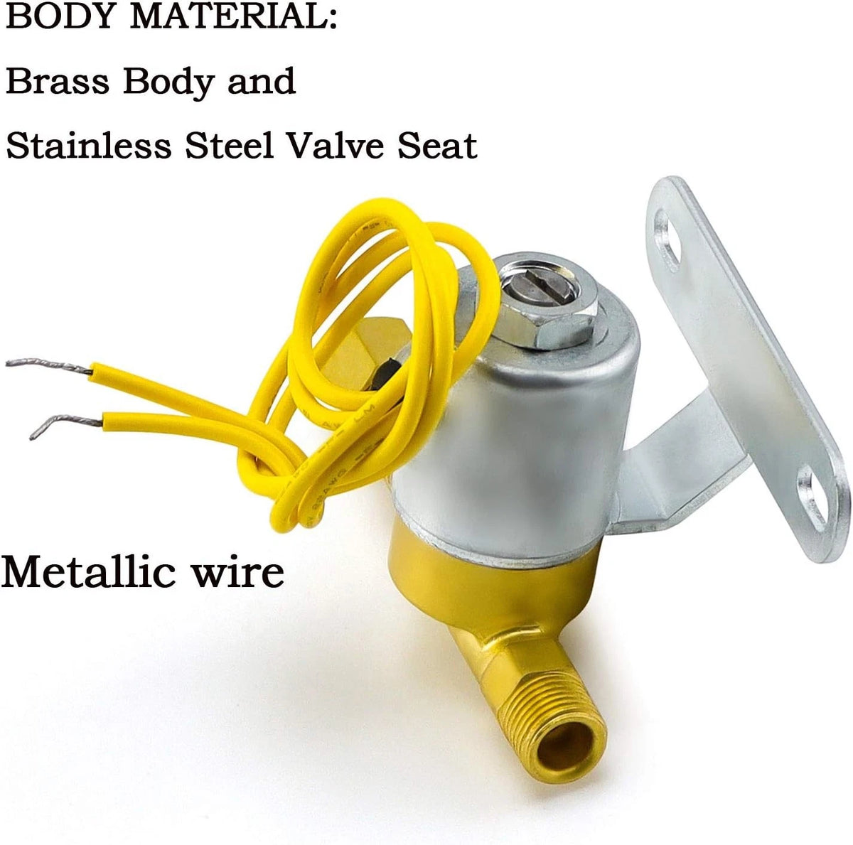4040 Humidifier Solenoid Valve Replacement Part by AMI PARTS, 24V,Brass Made...