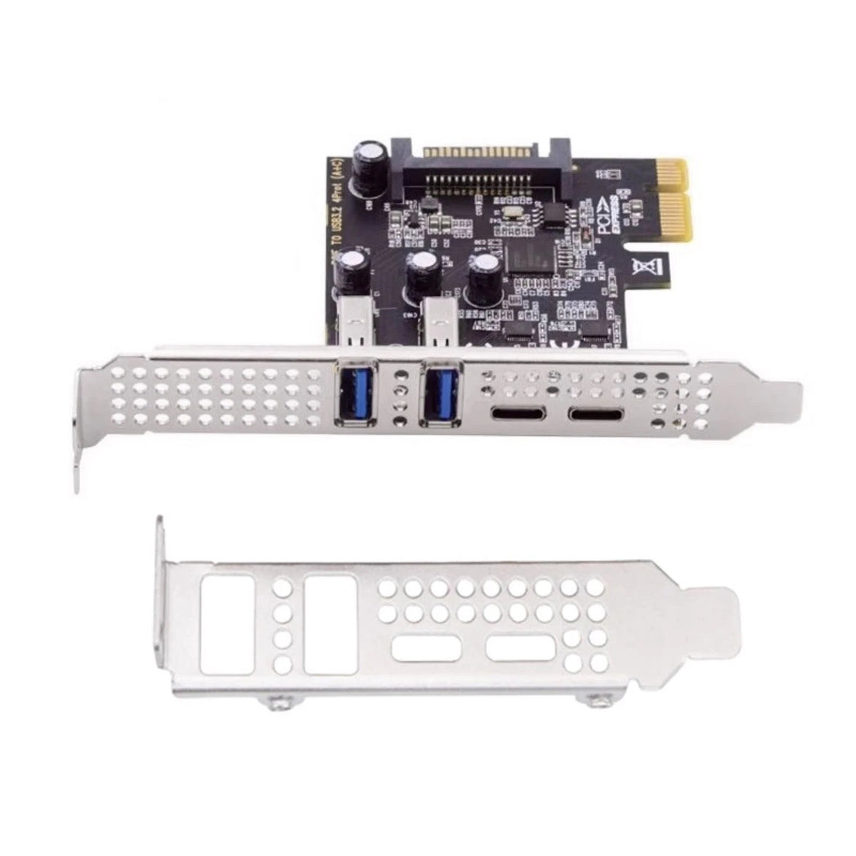 PCI Express to USB PCIE Adapter Card Apply Dual Protection for Device Safety