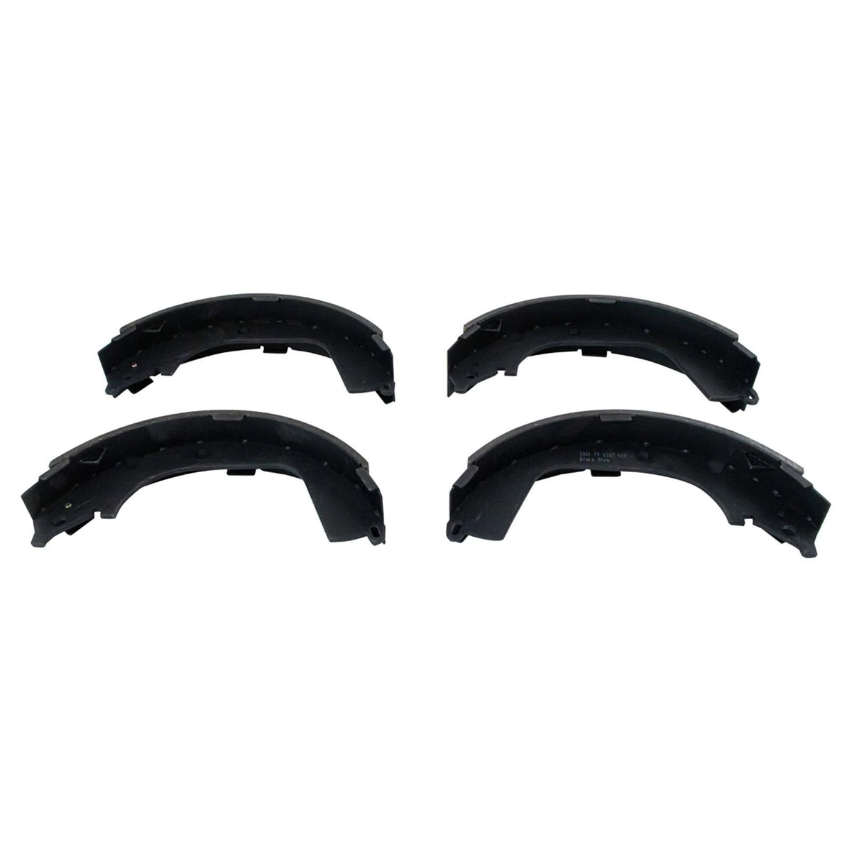 TRQ Rear Brake Shoes Compatible with 2009-2013 Chevrolet Silverado 1500 GMC...
