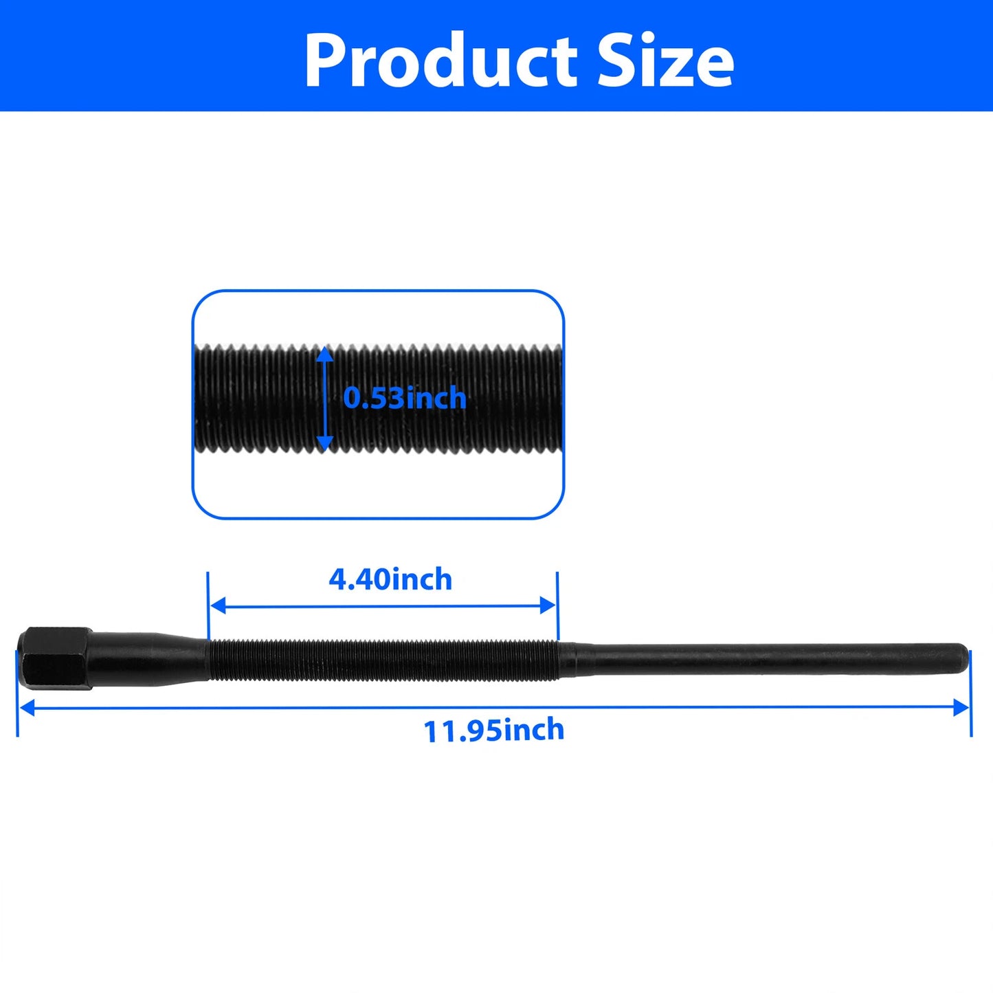 Clutch Puller Tool for Arctic Cat Snowmobiles & UTV's Replaces OEM# 0744-080