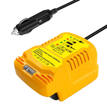 For DeWalt 18V 20V MAX Li-ion Battery Car Charger Compact Design w LED Status