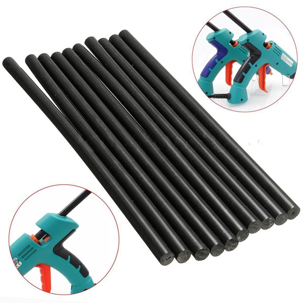 10Pcs 11mm Glue Sticks Auto Body Painltess Dent Repair Tool For Hail Puller PDR