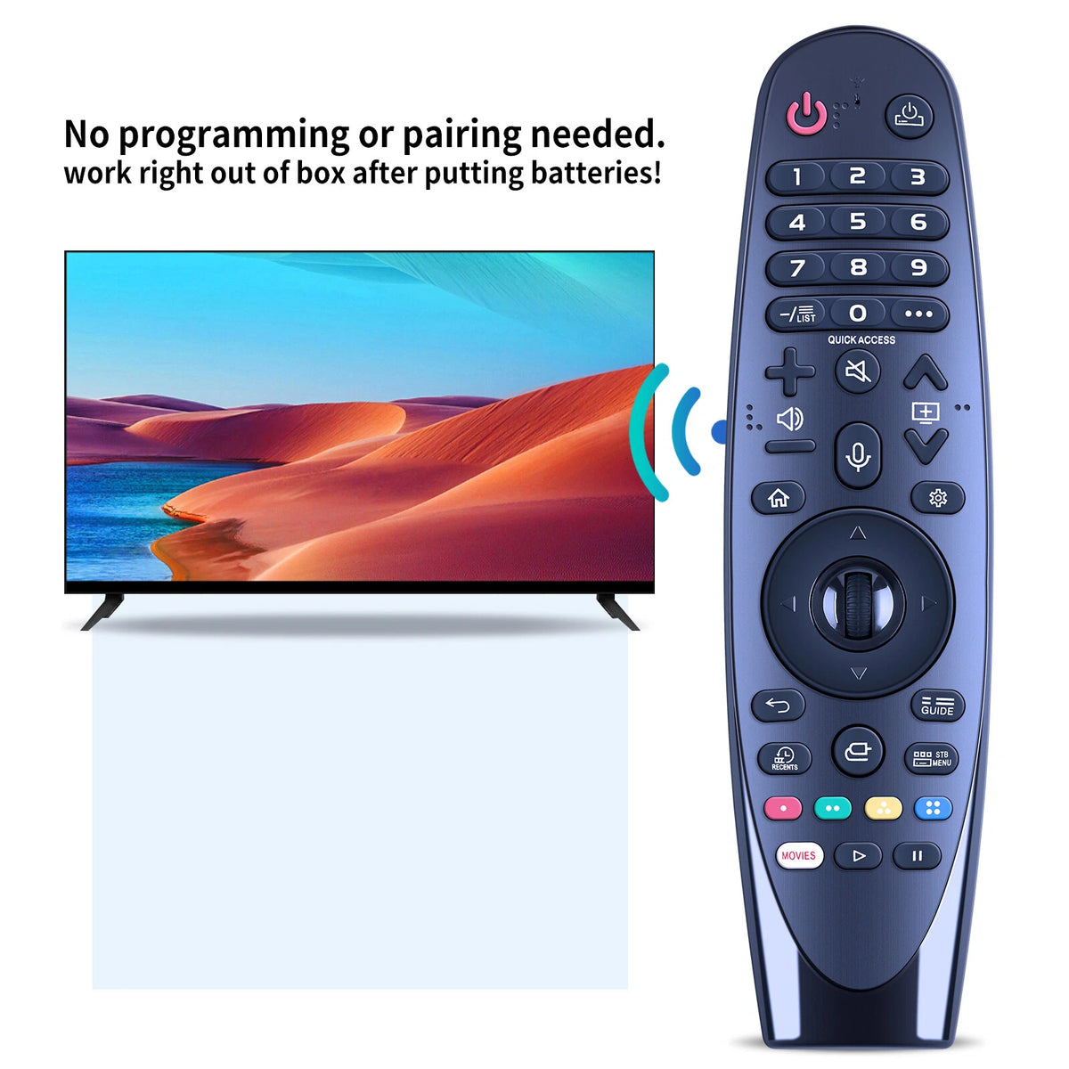 AN-MR19BA Magic Voice Remote Control For LG Smart TV UM80 UM75 UM73 Series