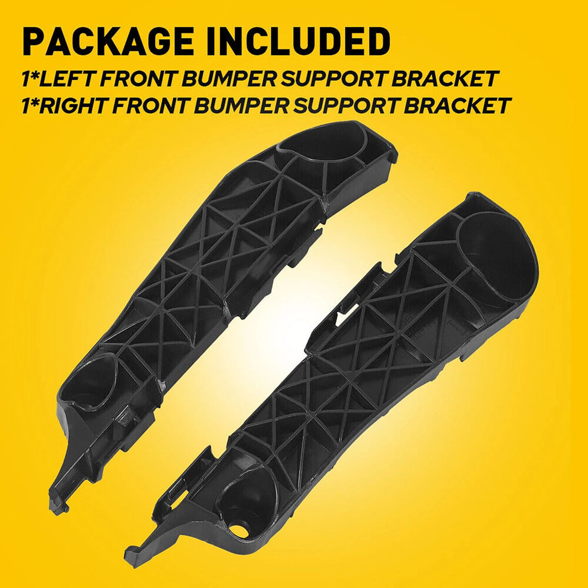 2* Front Bumper Brackets Retainers 2006-2012 For Toyota Rav4 Driver Passenger