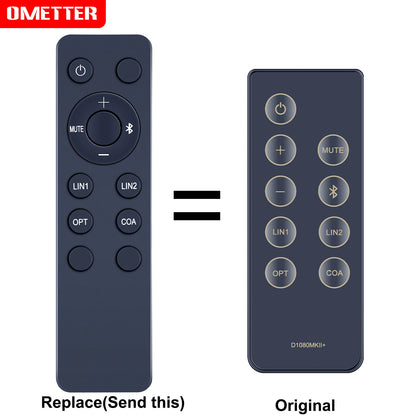 Replacement Remote Control For SWANS HiVi D1080-MKII Bookshelf Speakers