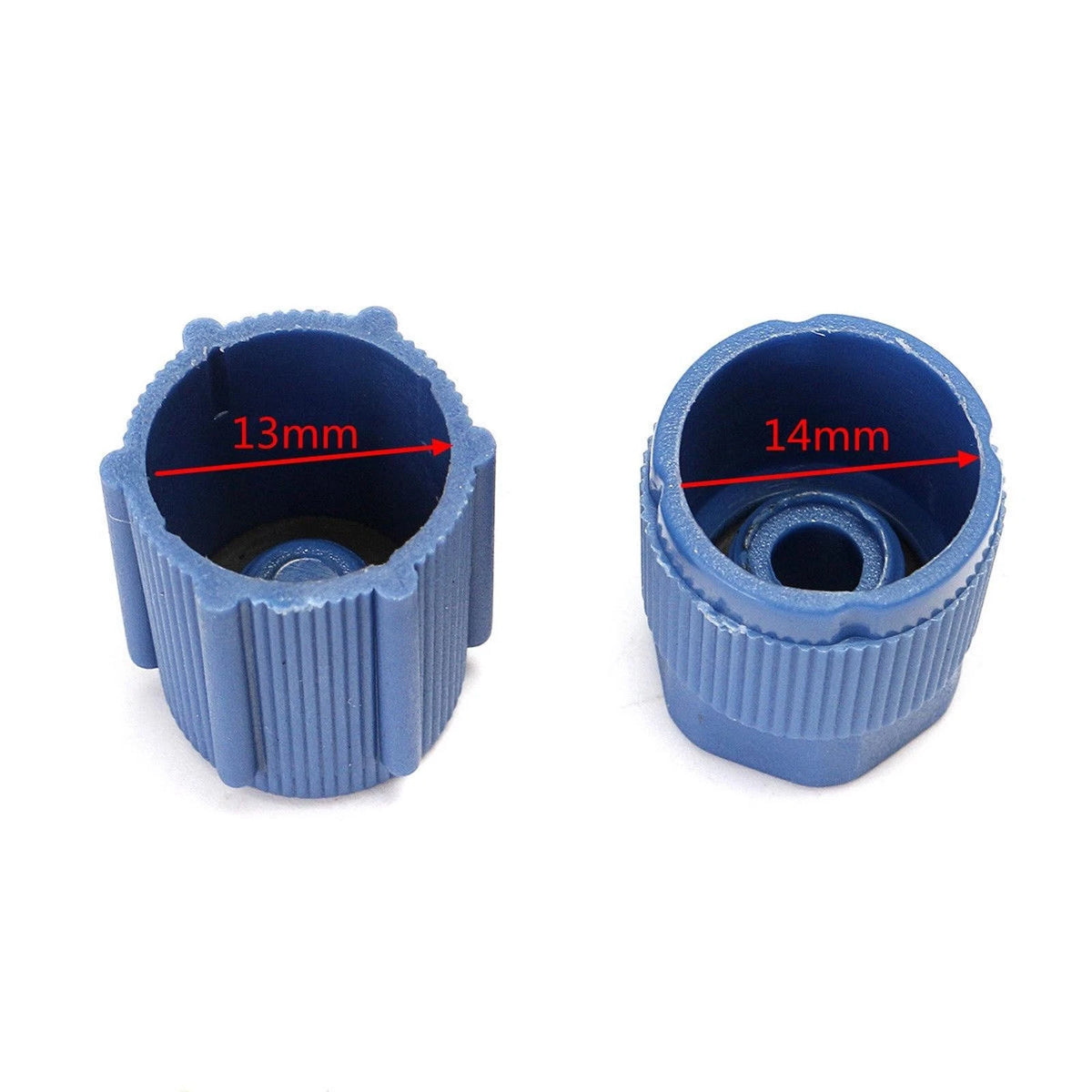 16PACK A/C Valve Core Kit AC System Cap & Valve Stem Cores Seal Remover Tool K
