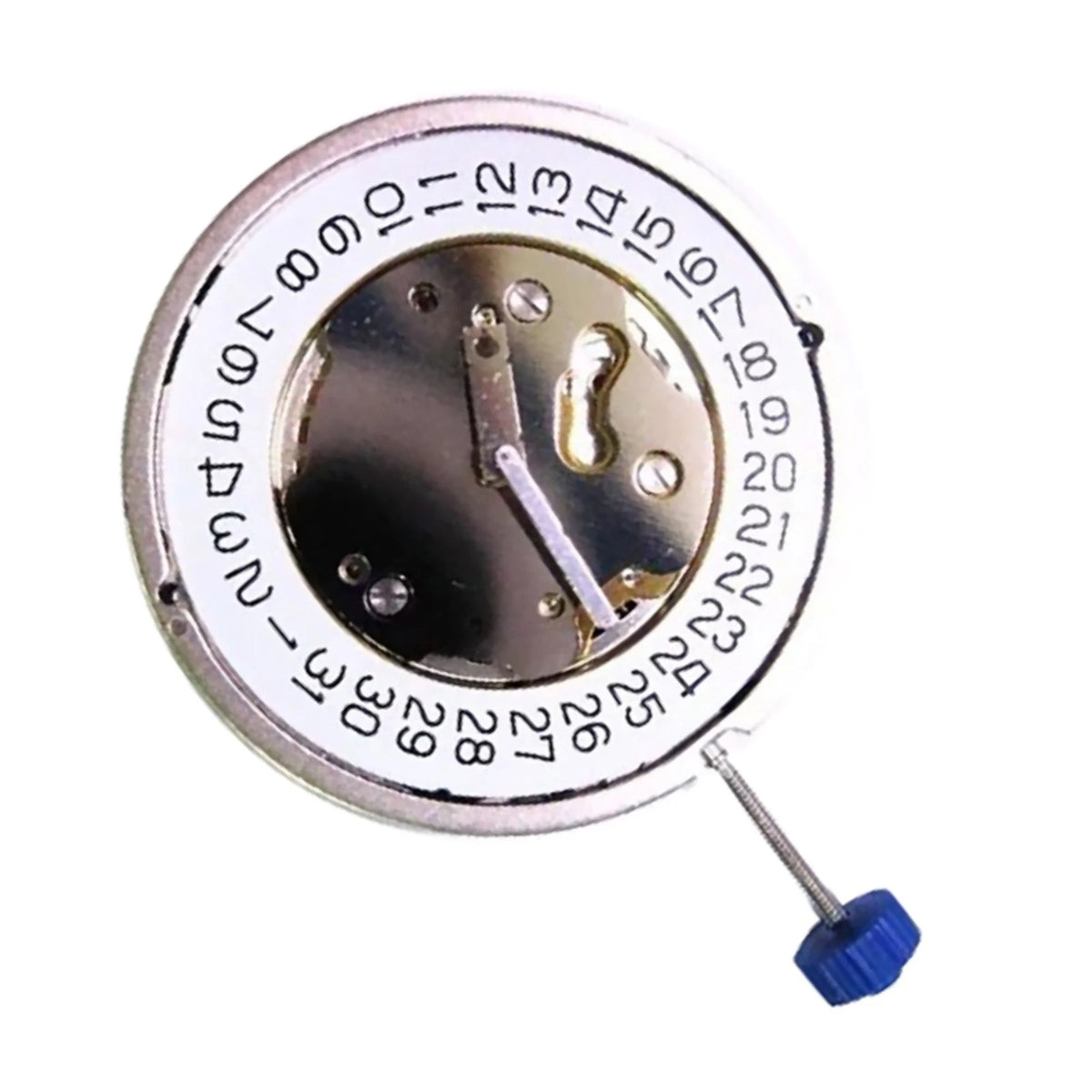 Calendar At 4 Quartz Watch Chronograph Movement For Ronda 5030.D Quartz Movement