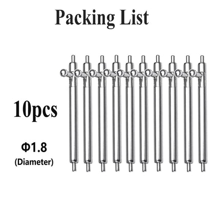 TICFROG 10pcs Quick Release Spring Bars 22mm Stainless Steel Watch Band