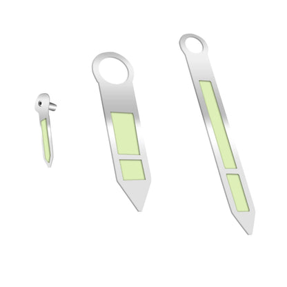Green Luminous Watch Hands Handle For ETA 6497/6498 Seagull ST3600/3620 Movement