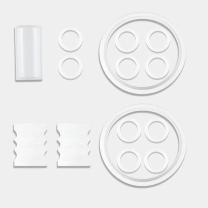15-Piece Soft Serve Ice Cream Machine Repair Kit – Standard, Transparent