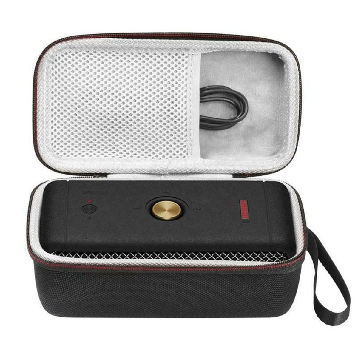 Double Zipper Travel Case Storage Bag Protection For Marshall Emberton Speaker