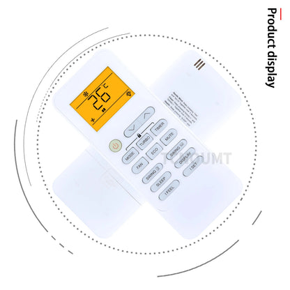 Air Conditioning Remote Control For TCL 190424(XHY-S) With backlight