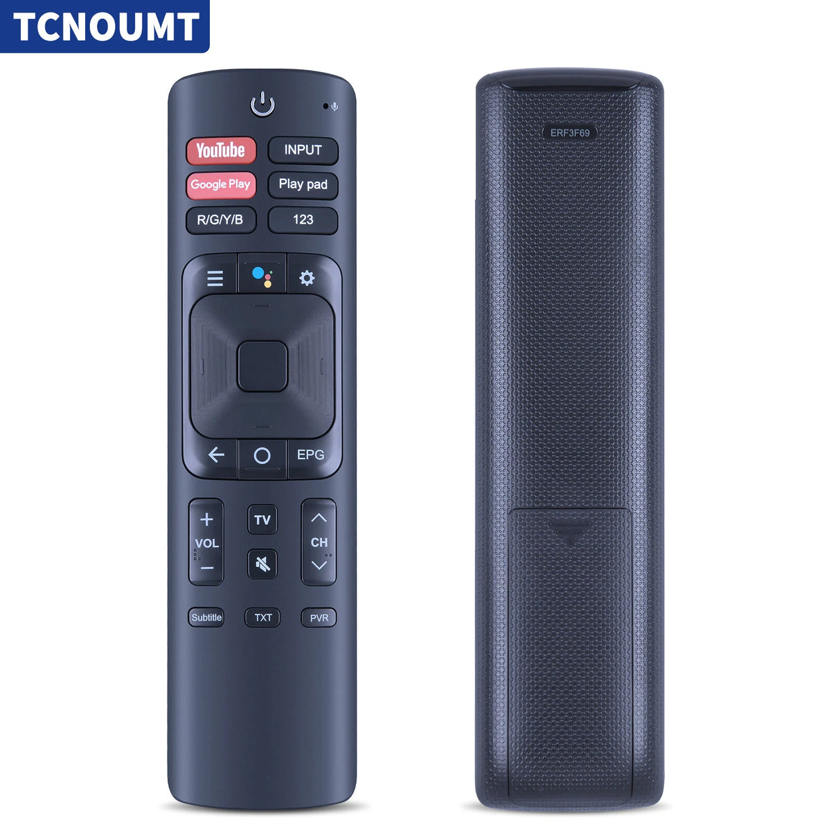 ERF3F69V ERF3F69 Voice Remote Control For VU HISENSE LCD 4K UHD Smart TV