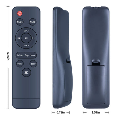 Remote Control For GOKUID 32-inch 2.1ch Sound Bar Home Theater Audio System