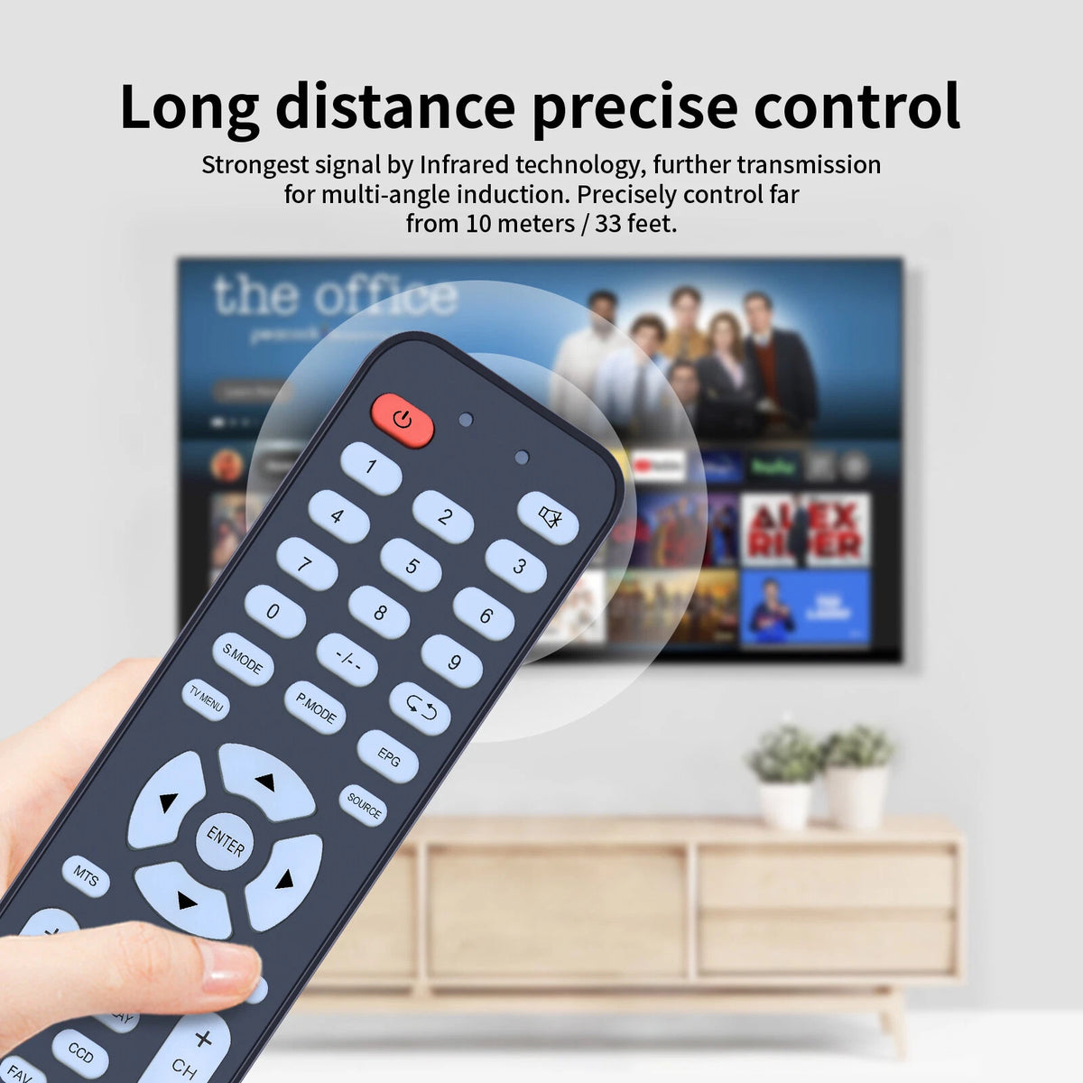Remote Control For PYLE PTVDLED32 PTVDLED40 LCD LED HDTV TV DVD Player Combo