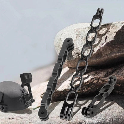 Angle Adjust Alloy Extension Rod Arm Mount Helmet For Gopro Max For Insta.360;