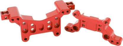 Aluminum Front & Rear Shock Tower 16170 & 16180 Spare Parts for H16GT Red