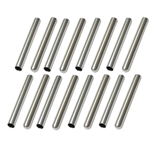 100PCS Stainless Steel Round Tip Temperature Probe Housing Case for PT100 &...