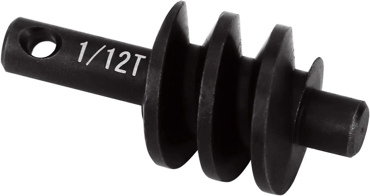 INJORA Underdrive Gears Differential Axle Steel 1/12T Worm Gears...