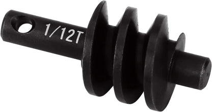 INJORA Underdrive Gears Differential Axle Steel 1/12T Worm Gears...