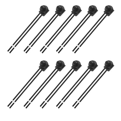 10x Waterproof Push Button Switch IP67 4.5" Cord for Outdoor Motorcycle Gear